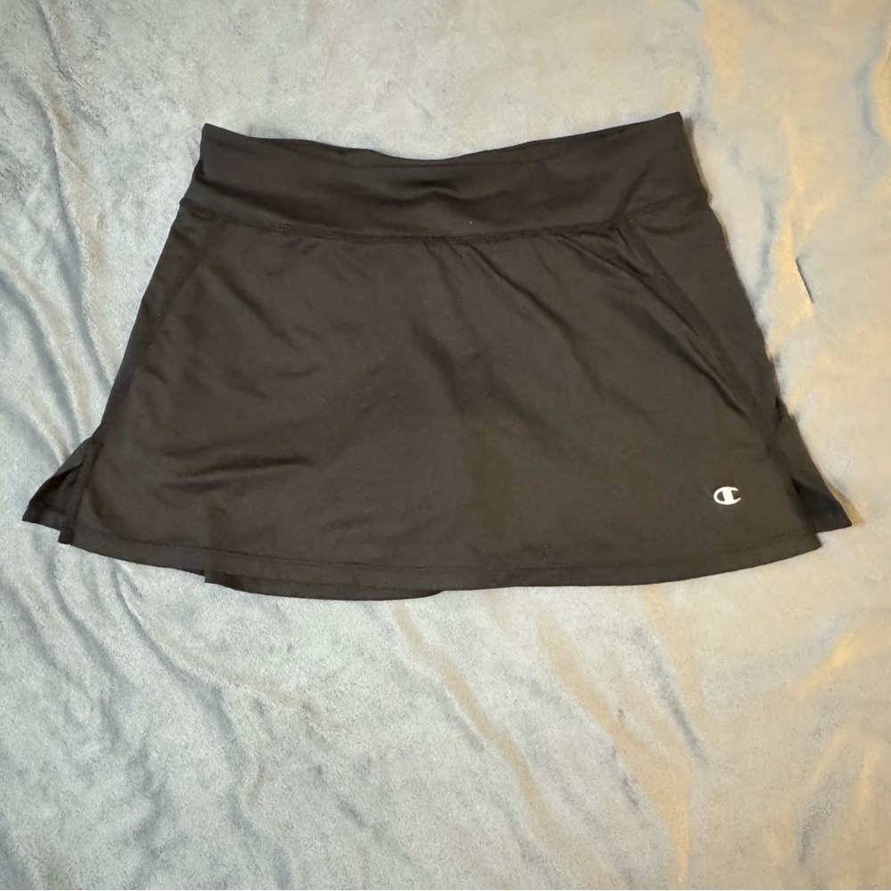 🌟5 for $25 | Champion Black and Red Mini Skater Skirt Athletic

#1016